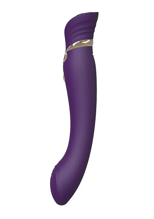 Queen G-Spot Puls Wave Vibrator Purple by Zalo - Happytoys Sexshop: Toys for Feeling Happy & Easy π - Discreet geleverd