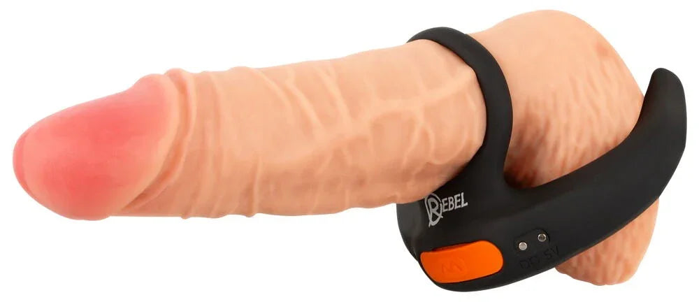 RC Scrotum Stimulator with Vibrations by Rebel - Happytoys Sexshop: Toys for Feeling Happy & Easy 😊 - Discreet geleverd