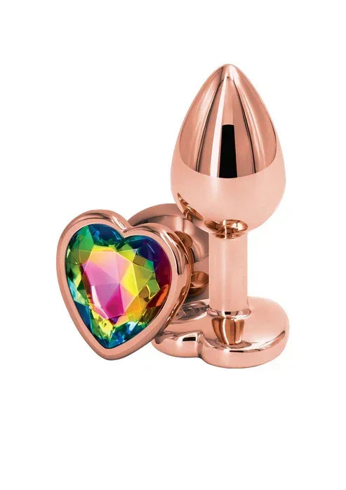Bestel: Rear Assets Rose Gold Heart S by NS Novelties - bij Happytoys.nl, happytoys.be, Happytoys.ae: erotische sex webshop | liever Happy dan Easy ⭐⭐⭐⭐⭐