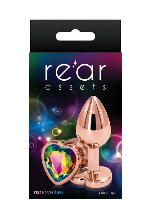 Rear Assets Rose Gold Heart S by NS Novelties