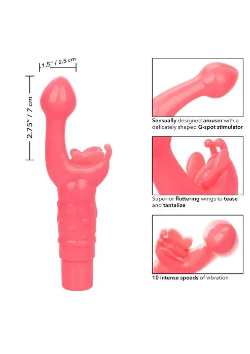 Bestel: Rechargeable Butterfly Kiss by CalExotics - bij Happytoys.nl, happytoys.be, Happytoys.ae: erotische sex webshop | liever Happy dan Easy ⭐⭐⭐⭐⭐
