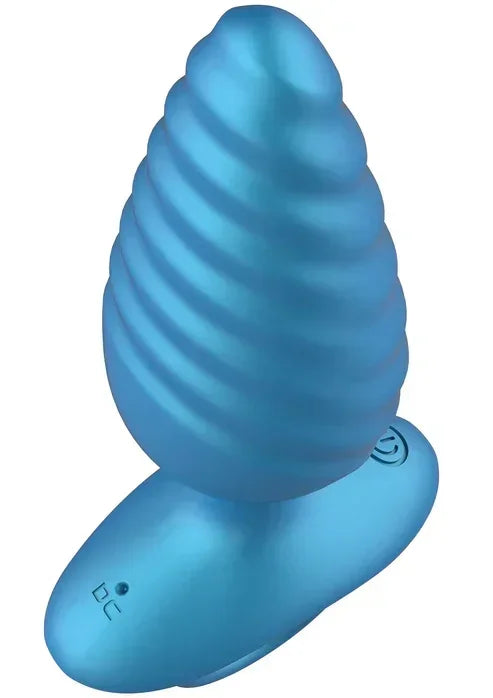 Bestel: Ribbed Anal Plug Vibrating + Remote by Playhouse - bij Happytoys.nl, happytoys.be, Happytoys.ae: erotische sex webshop | liever Happy dan Easy ⭐⭐⭐⭐⭐