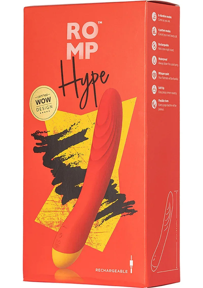 Bestel: Hype Vibrator by Romp - bij Happytoys.nl, happytoys.be, Happytoys.ae: erotische sex webshop | liever Happy dan Easy ⭐⭐⭐⭐⭐