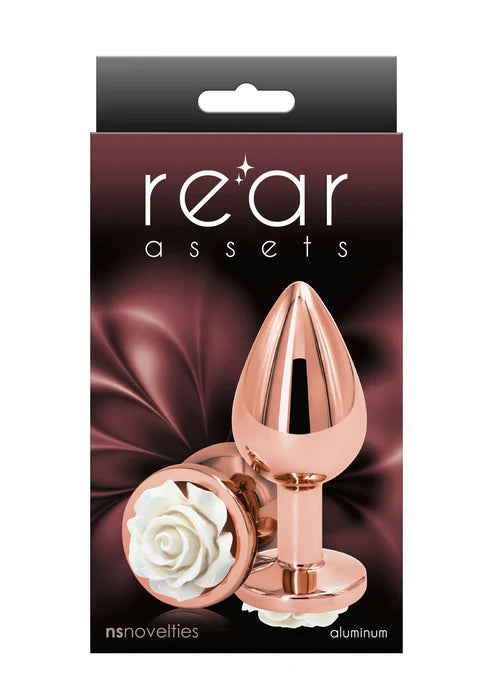 Rose Buttplug Medium by NS Novelties - Happytoys Sexshop: online sex shop for Feeling Happy & Easy 😊 - Discreet geleverd