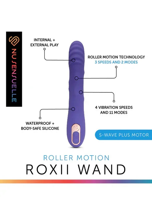 Roxii Roller Motion Wand by Nu Sensuelle