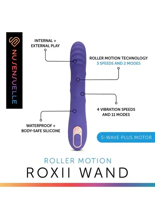 Roxii Roller Motion Wand by @ Sensuelle