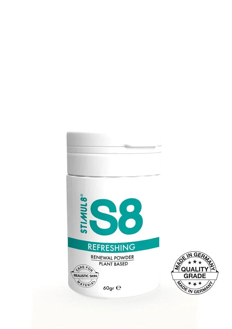 Bestel: Renewal Powder 60gr by S8 - bij Happytoys.nl, happytoys.be, Happytoys.ae: erotische sex webshop | liever Happy dan Easy ⭐⭐⭐⭐⭐