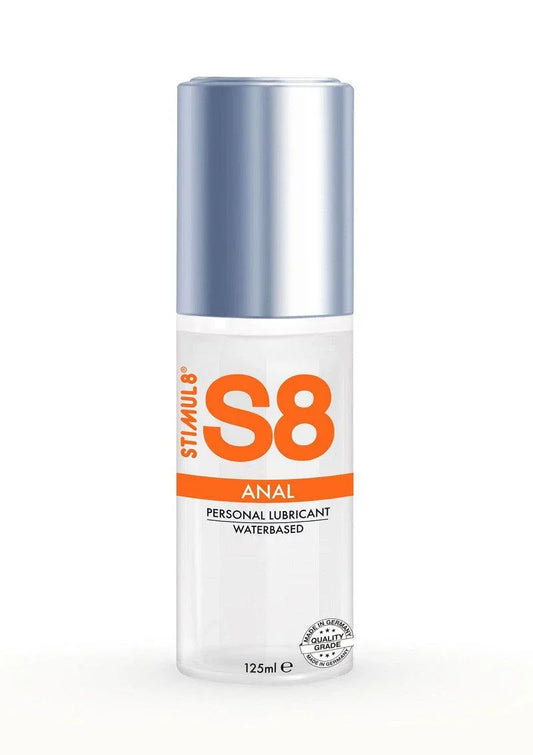 S8 Waterbased Anal Lube 125ml Anaal Glijmiddel - Happytoys Sexshop: online sex shop for Feeling Happy & Easy 😊 - Discreet geleverd