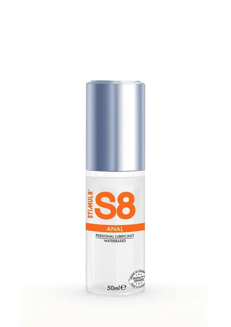S8 Waterbased Anal Lube 50ml Anaal Glijmiddel - Happytoys Sexshop: Toys for Feeling Happy & Easy π - Discreet geleverd