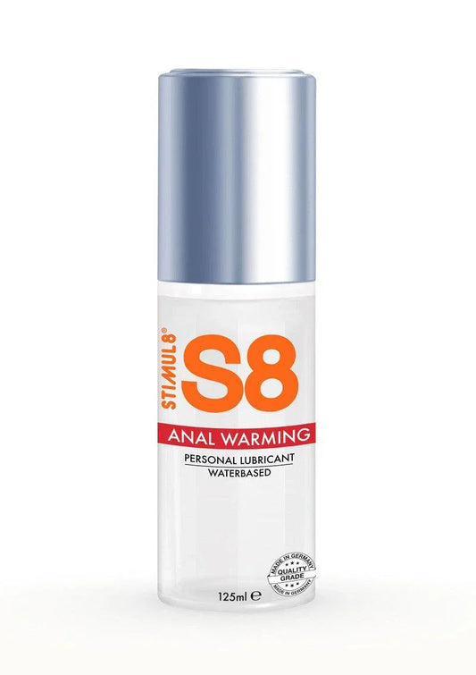 S8 Waterbased Warming Anal Lube 125ml Anaal Glijmiddel - Happytoys Sexshop: online sex shop for Feeling Happy & Easy π - Discreet geleverd