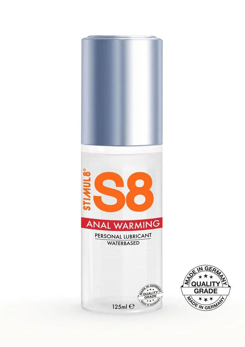 Bestel: Waterbased Warming Anal Lube 125ml by S8 - bij Happytoys.nl, happytoys.be, Happytoys.ae: erotische sex webshop | liever Happy dan Easy ⭐⭐⭐⭐⭐