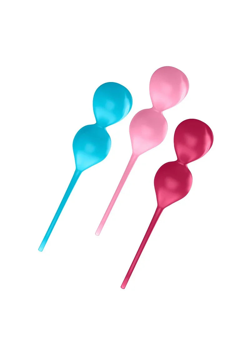 V-Balls 3pcs by Satisfyer - Happytoys Sexshop: online sex shop for Feeling Happy & Easy 😊 - Discreet geleverd