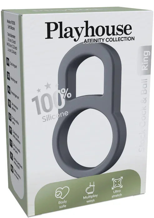 Bestel: Stack Cock & Ball Ring by Playhouse - bij Happytoys.nl, happytoys.be, Happytoys.ae: erotische sex webshop | liever Happy dan Easy ⭐⭐⭐⭐⭐
