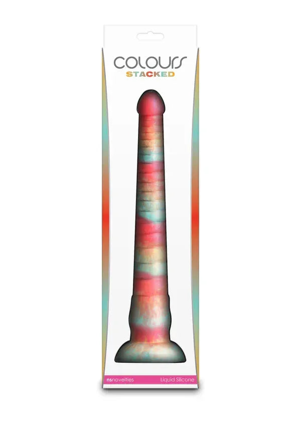 Bestel: Stacked 12 inch Dildo Red by NS Novelties - bij Happytoys.nl, happytoys.be, Happytoys.ae: erotische sex webshop | liever Happy dan Easy ⭐⭐⭐⭐⭐