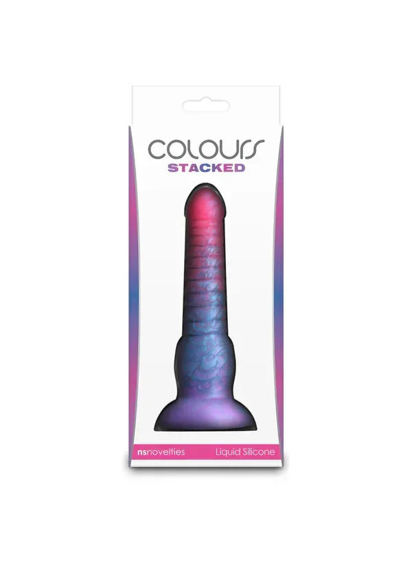 Bestel: Stacked 6 inch Dildo Blue by NS Novelties - bij Happytoys.nl, happytoys.be, Happytoys.ae: erotische sex webshop | liever Happy dan Easy ⭐⭐⭐⭐⭐