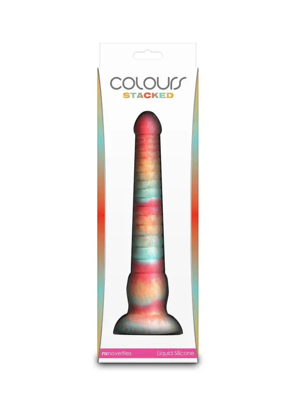 Bestel: Stacked 9 inch Dildo Red by NS Novelties - bij Happytoys.nl, happytoys.be, Happytoys.ae: erotische sex webshop | liever Happy dan Easy ⭐⭐⭐⭐⭐