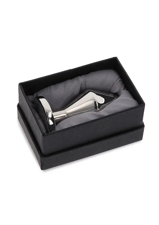 Steel Pleasure Massive Steel Butt Plug - M by Playhouse - Happytoys Sexshop: online sex shop for Feeling Happy & Easy đ - Discreet geleverd