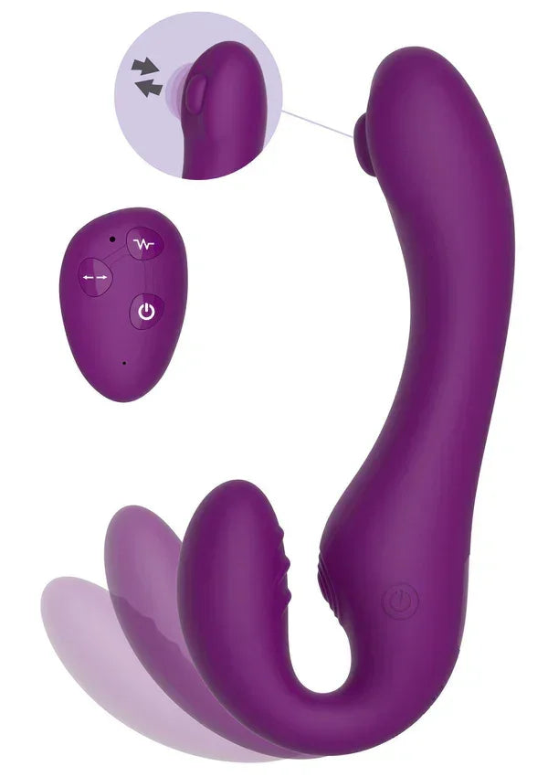 Bestel: Strapless Strap - On Pulse Vibrator by Xocoon - bij Happytoys.nl, happytoys.be, Happytoys.ae: erotische sex webshop | liever Happy dan Easy ⭐⭐⭐⭐⭐