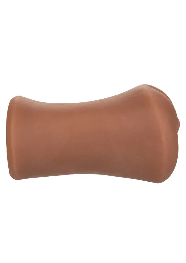 Stroke It Juicy Pussy Brown by CalExotics - Happytoys Sexshop: Toys for Feeling Happy & Easy 😊 - Discreet geleverd