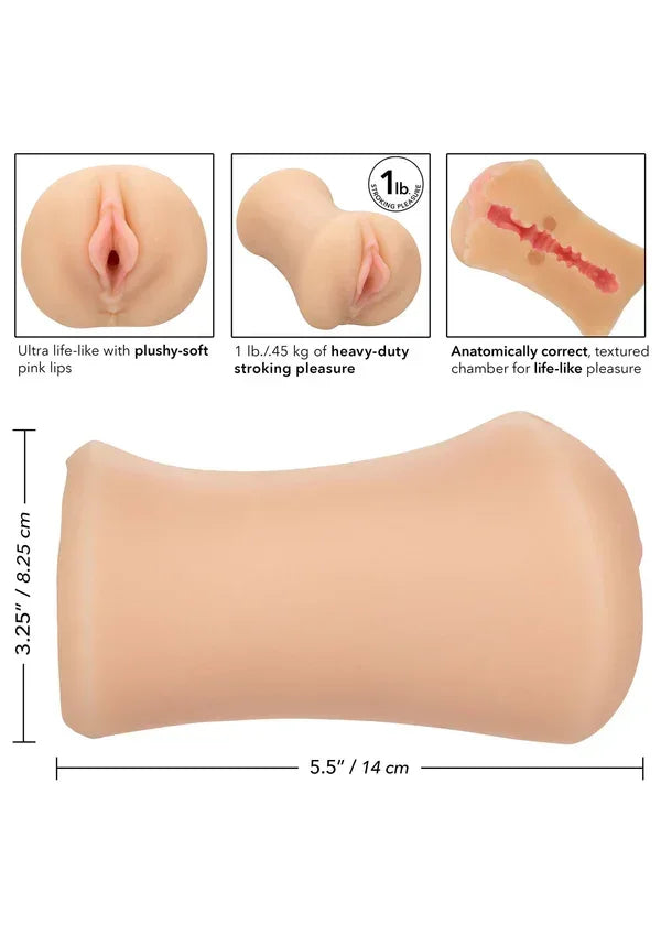 Bestel: Stroke It Tight Pussy Skin by CalExotics - bij Happytoys.nl, happytoys.be, Happytoys.ae: erotische sex webshop | liever Happy dan Easy ⭐⭐⭐⭐⭐