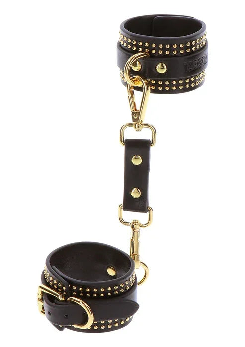 Studded Ankle Cuffs Set by Taboom - Happytoys Sexshop: online sex shop for Feeling Happy & Easy đ - Discreet geleverd