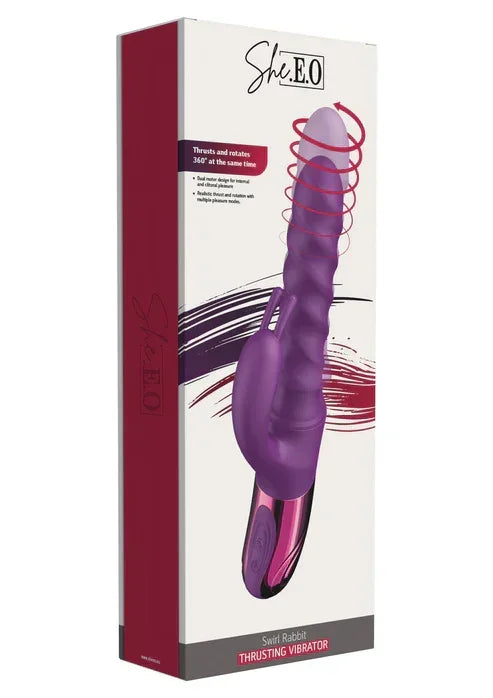 Swirl Rabbit Vibrator @ She.E.O.