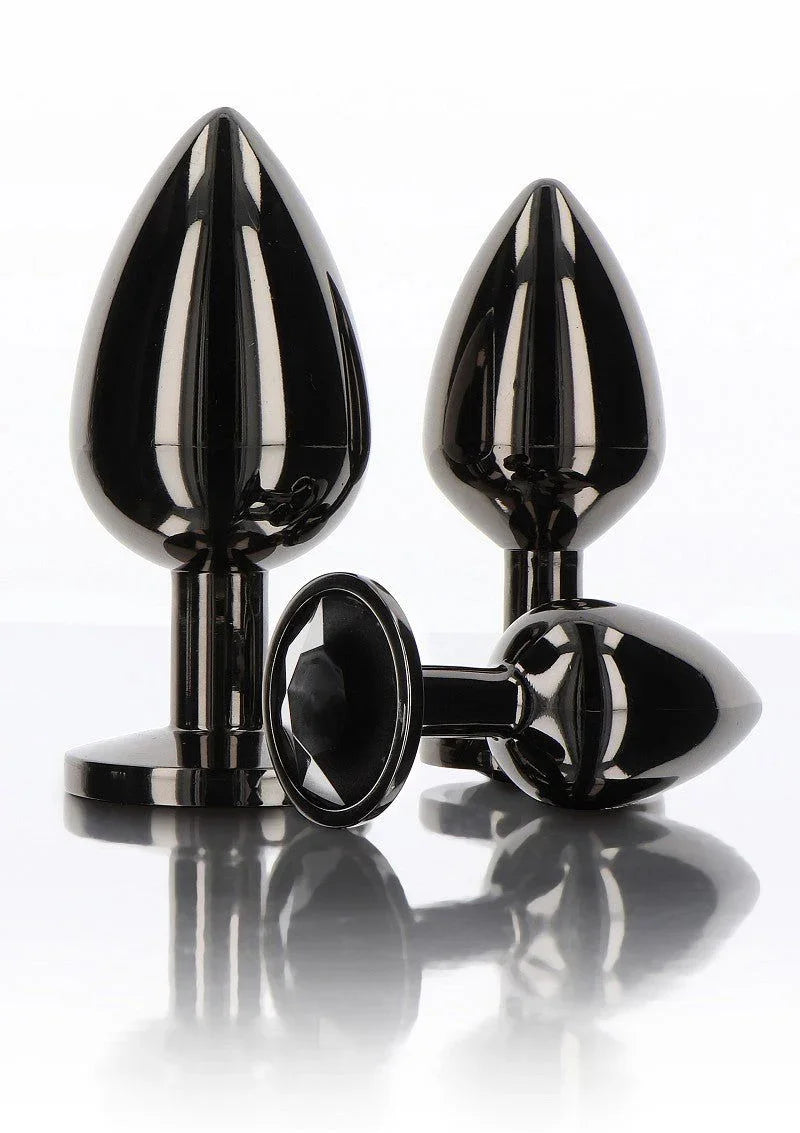 Taboom Bondage Essentials Butt Plug With Diamond Jewel S - Happytoys Sexshop: Toys for Feeling Happy & Easy 😊 - Discreet geleverd