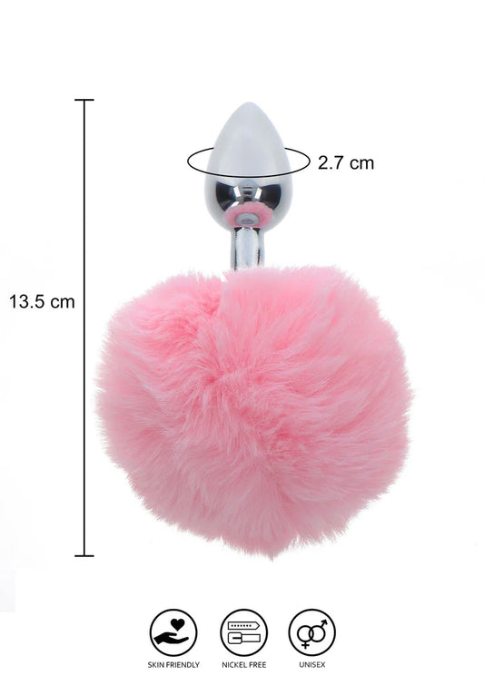 Bondage Essentials Bunnytail Buttplug @ Taboom - Happytoys Sexshop: online sex shop for Feeling Happy & Easy 😊 - Discreet geleverd