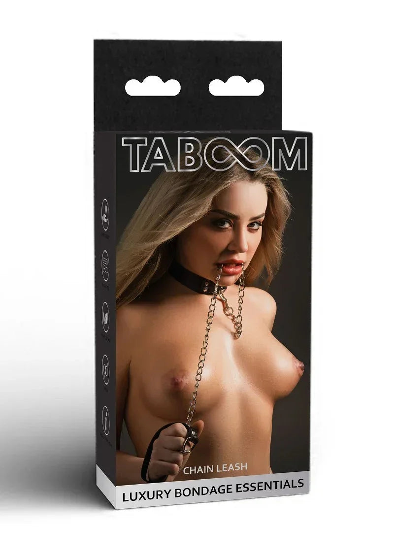 Taboom Bondage Essentials Kettingriem - Happytoys Sexshop: Toys for Feeling Happy & Easy 😊 - Discreet geleverd