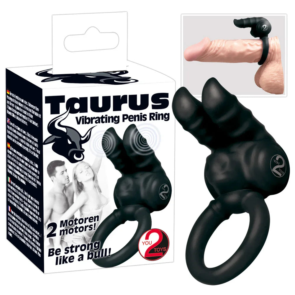 Taurus Clitoris stimulating Cock Ring - Happytoys Sexshop: Toys for Feeling Happy & Easy π - Discreet geleverd