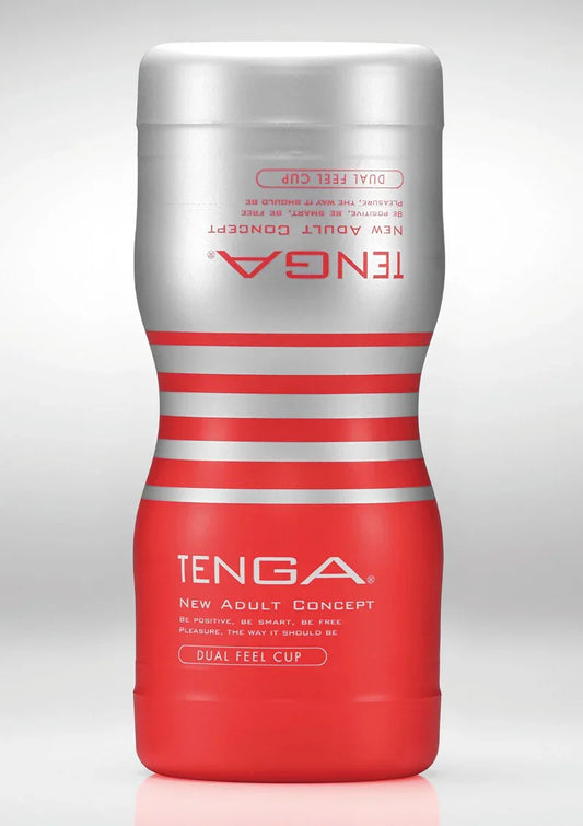 Tenga Dual Feel Cup Medium - Happytoys Sexshop: Toys for Feeling Happy & Easy 😊 - Discreet geleverd