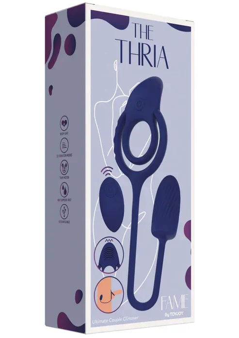 Bestel: The Thria Ultimate Couple Climaxer by ToyJoy - bij Happytoys.nl, happytoys.be, Happytoys.ae: erotische sex webshop | liever Happy dan Easy ⭐⭐⭐⭐⭐