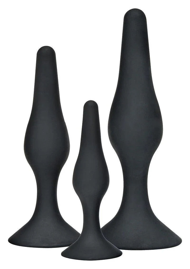 Bestel: Anal Play Curvy butplug Companions Kit 3pcs by ToyJoy - bij Happytoys.nl, happytoys.be, Happytoys.ae: erotische sex webshop | liever Happy dan Easy ⭐⭐⭐⭐⭐