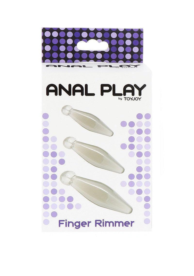 Bestel: Anal Play Finger Rimmer 3pcs by ToyJoy - bij Happytoys.nl, happytoys.be, Happytoys.ae: erotische sex webshop | liever Happy dan Easy ⭐⭐⭐⭐⭐