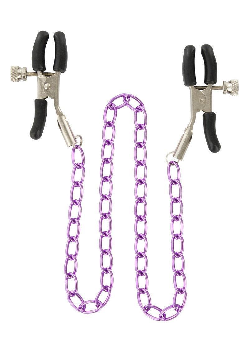 Bestel: Basics Stimulating Nipple Chain by ToyJoy - bij Happytoys.nl, happytoys.be, Happytoys.ae: erotische sex webshop | liever Happy dan Easy ⭐⭐⭐⭐⭐