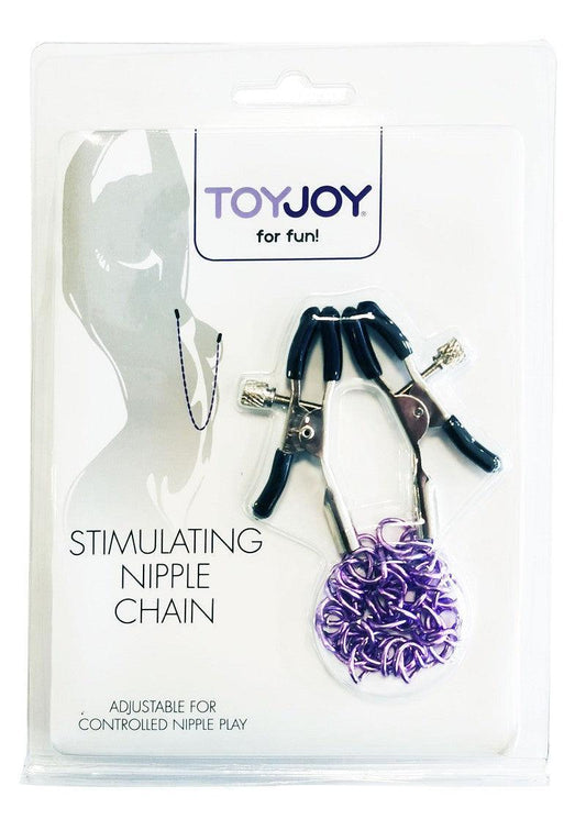 Basics Stimulating Nipple Chain by ToyJoy - Happytoys Sexshop: Toys for Feeling Happy & Easy 😊 - Discreet geleverd