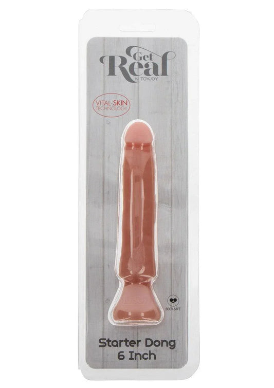 ToyJoy Get Real Starter Dong 6' Light Skin - Happytoys Sexshop: Toys for Feeling Happy & Easy 😊 - Discreet geleverd