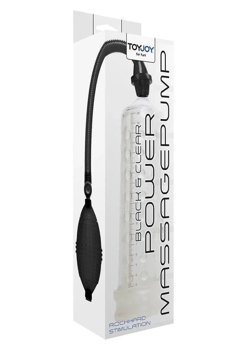 ToyJoy Manpower Power Massage Pump with Sleeve - Happytoys Sexshop: online sex shop for Feeling Happy & Easy 😊 - Discreet geleverd