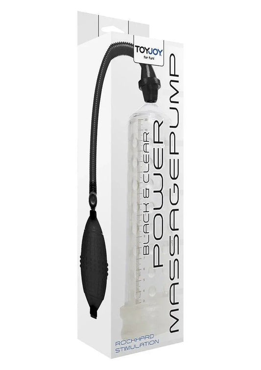 ToyJoy Manpower Power Massage Pump with Sleeve - Happytoys Sexshop: online sex shop for Feeling Happy & Easy 😊 - Discreet geleverd