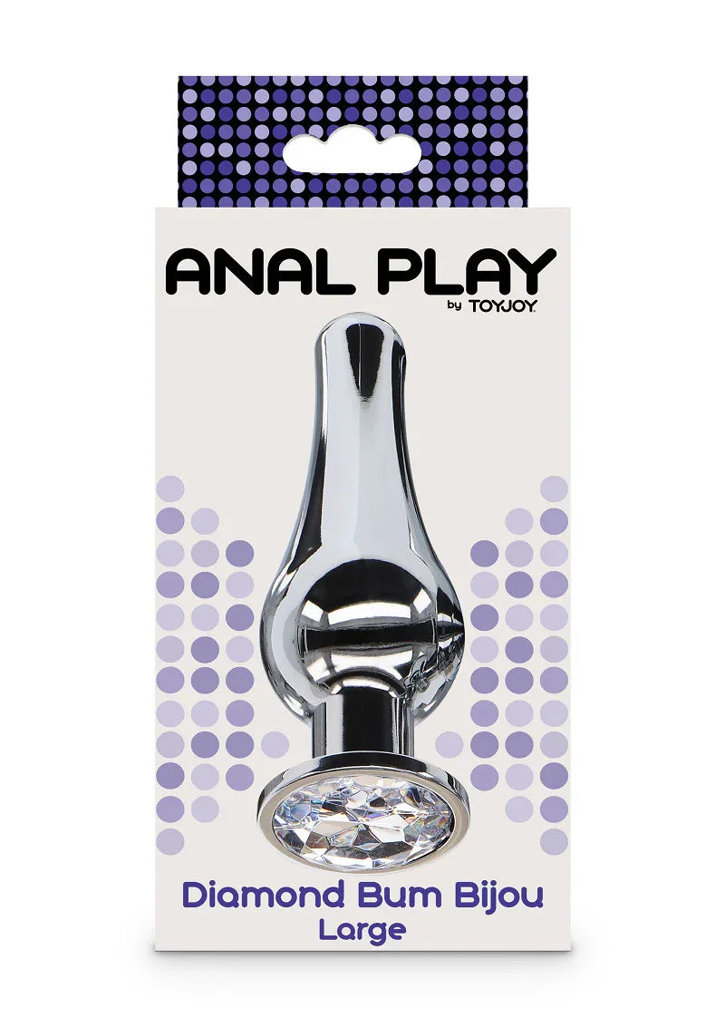Bestel: Anal Play Diamond Bum Bijou Large by ToyJoy - bij Happytoys.nl, happytoys.be, Happytoys.ae: erotische sex webshop | liever Happy dan Easy ⭐⭐⭐⭐⭐