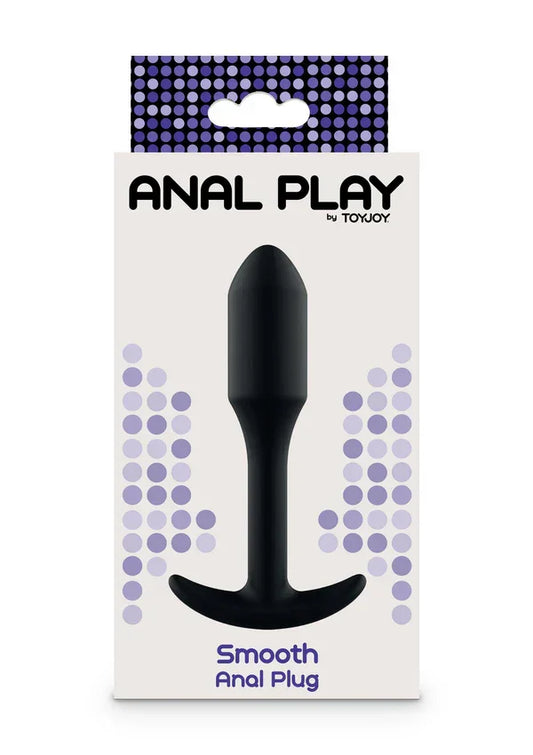 Anal Play Smooth Anal Plug by ToyJoy - Happytoys Sexshop: Toys for Feeling Happy & Easy 😊 - Discreet geleverd