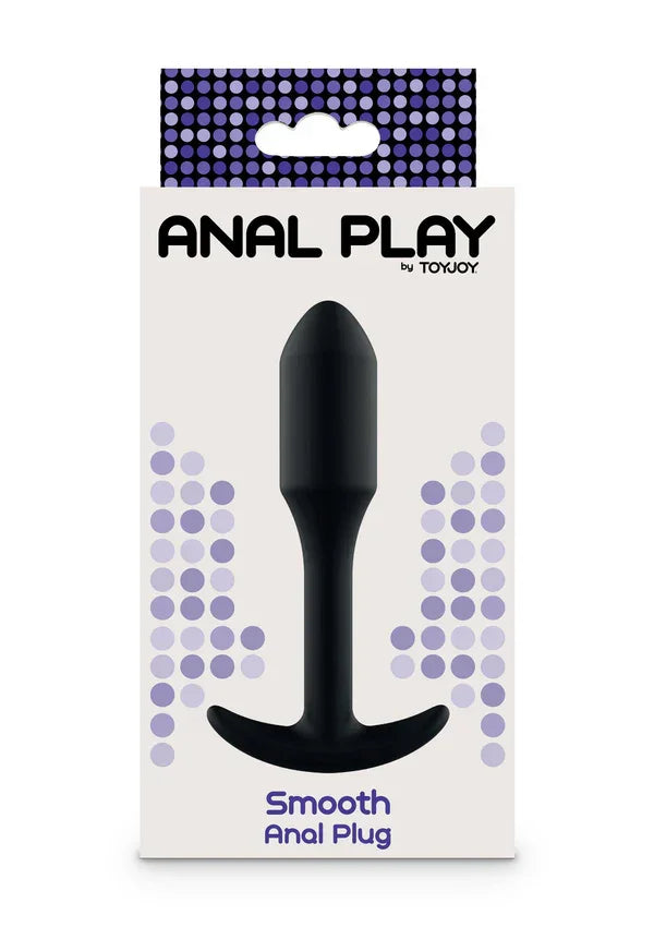 Anal Play Smooth Anal Plug by ToyJoy - Happytoys Sexshop: online sex shop for Feeling Happy & Easy 😊 - Discreet geleverd