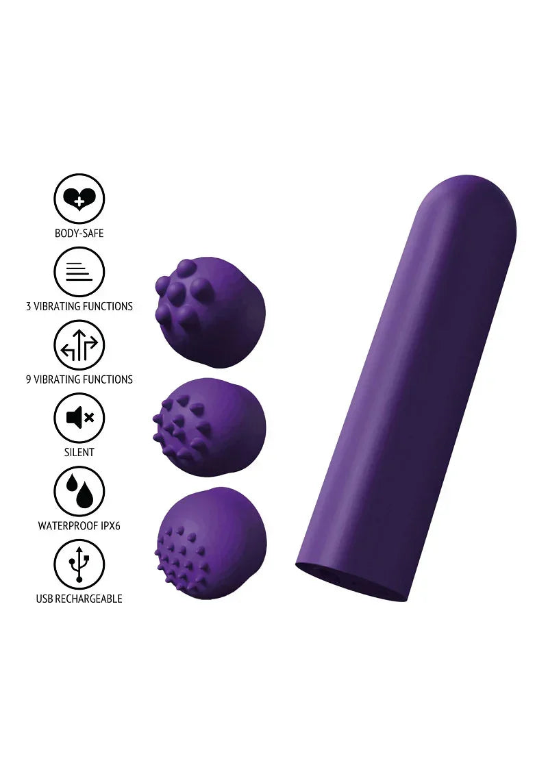 Bestel: Designer Edition Pocket Vibrator Purple by Toyjoy - bij Happytoys.nl, happytoys.be, Happytoys.ae: erotische sex webshop | liever Happy dan Easy ⭐⭐⭐⭐⭐