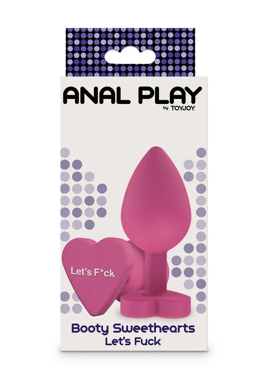Let's Fuck Buttplug by Toyjoy - Happytoys Sexshop: Toys for Feeling Happy & Easy π - Discreet geleverd