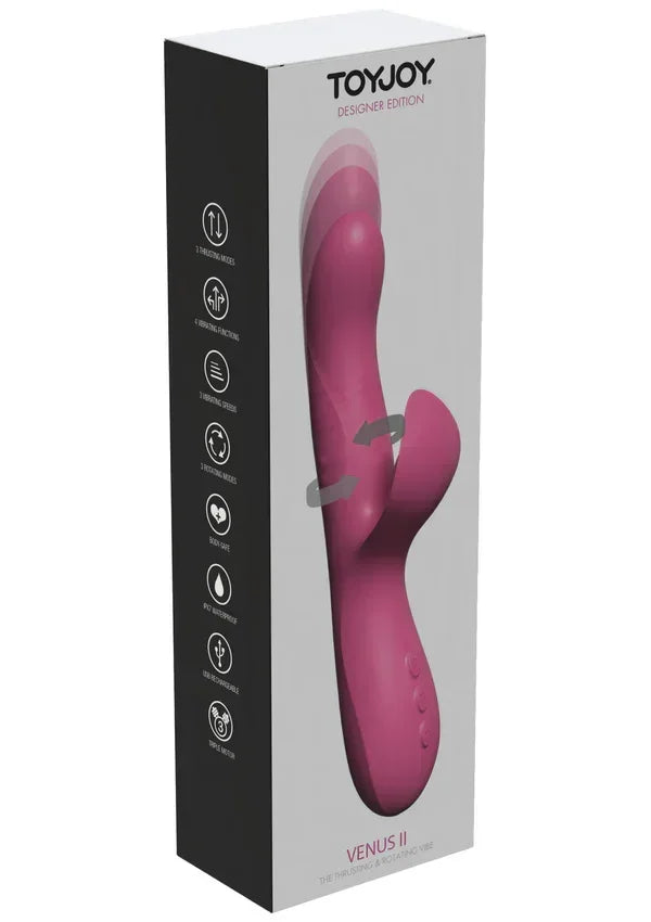 Bestel: Venus II Vibrator by ToyJoy - bij Happytoys.nl, happytoys.be, Happytoys.ae: erotische sex webshop | liever Happy dan Easy ⭐⭐⭐⭐⭐
