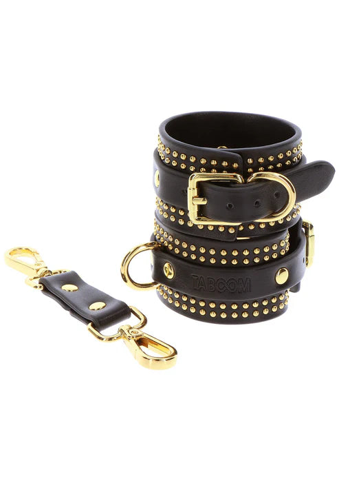 Vogue Studded Wrist Cuffs Set by Taboom
