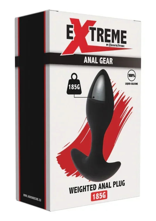 Bestel: Weighted Anal Plug 185g by Hidden Desire - bij Happytoys.nl, happytoys.be, Happytoys.ae: erotische sex webshop | liever Happy dan Easy âââââ
