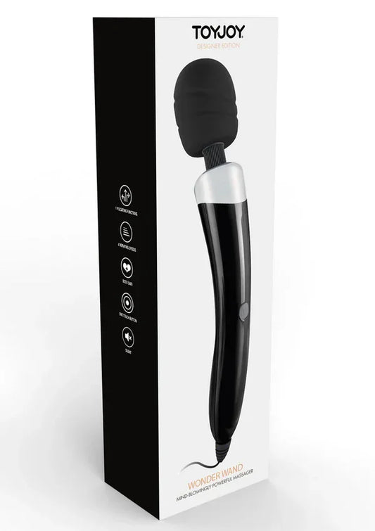 Wonder Wand Massager Purple by ToyJoy - Happytoys Sexshop: online sex shop for Feeling Happy & Easy 😊 - Discreet geleverd