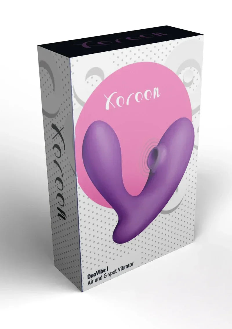 Bestel: DuoVibe I Air Vibrator by Xocoon - bij Happytoys.nl, happytoys.be, Happytoys.ae: erotische sex webshop | liever Happy dan Easy ⭐⭐⭐⭐⭐
