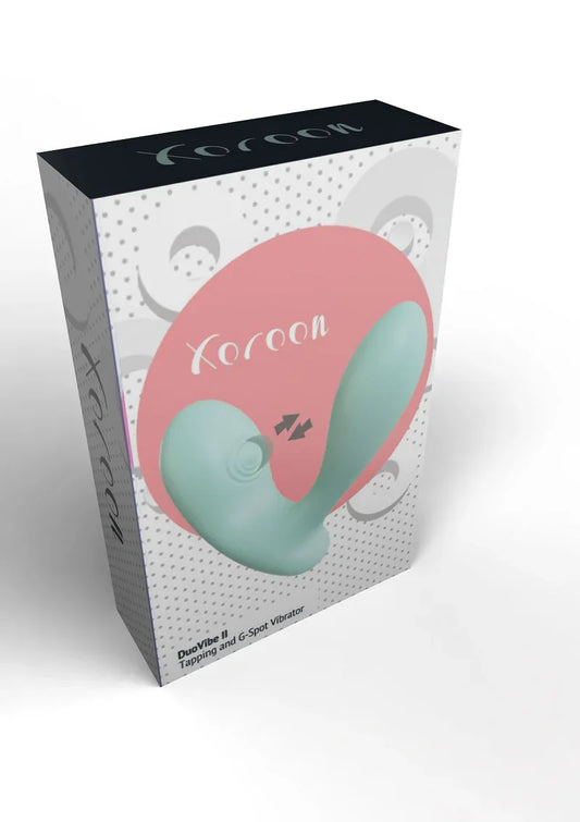 DuoVibe II Tapping Clitoris fingering Vibrator by Xocoon - Happytoys Sexshop: Toys for Feeling Happy & Easy 😊 - Discreet geleverd